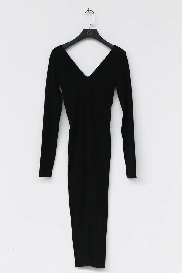 BASERANGE Premium Cotton Long Sleeve Bodysuit SEOLLJ Black